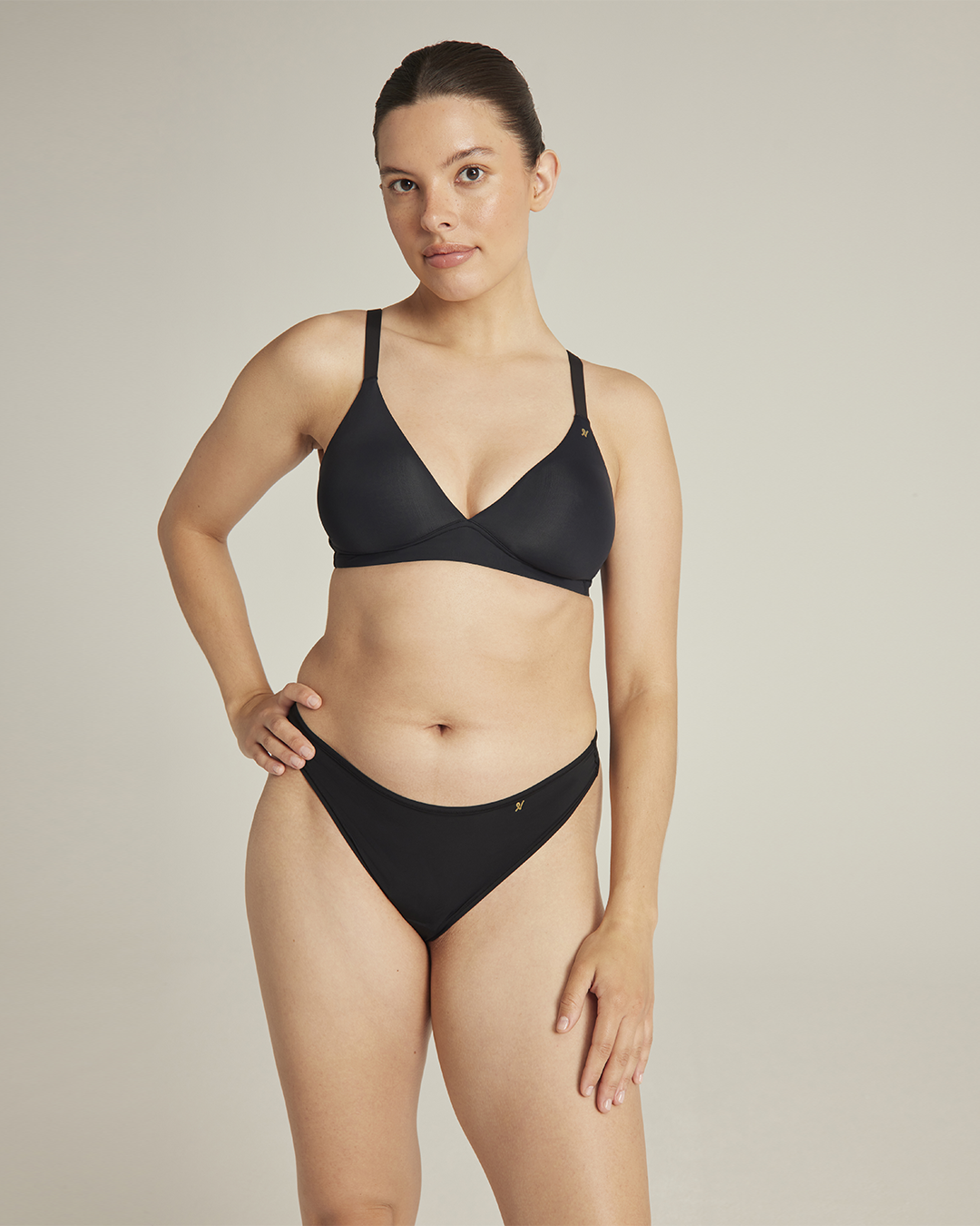 Reggiseno elasticizzato Easy Bralette / Nero