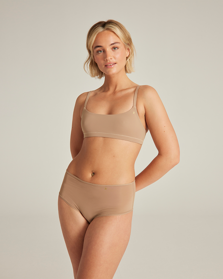 Set Bralette 3 pezzi / Nero e Beige