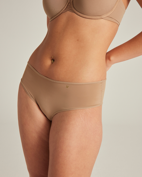 Mid Rise Bikini Brief / Bare 03