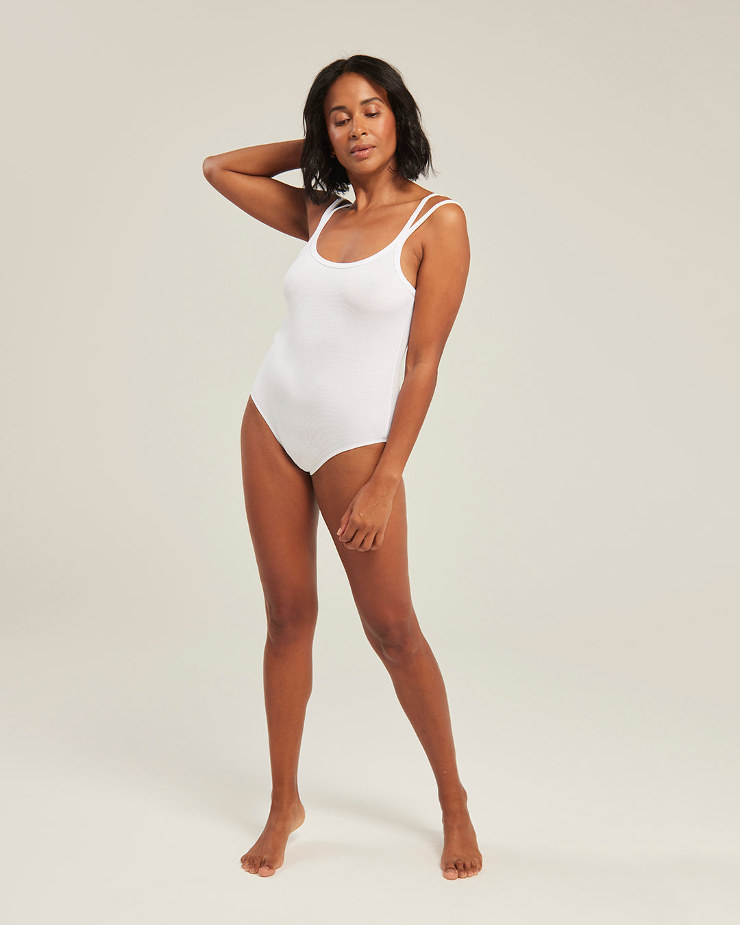 Classic Bodysuit / White