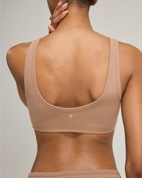 Dip Front Bralette / Bare 03