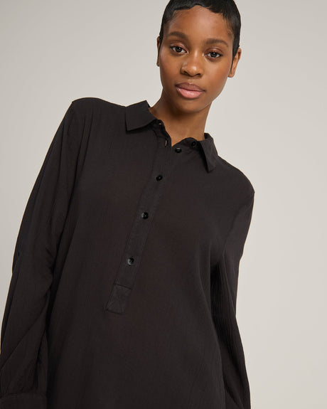 Maxi Shirt / Black