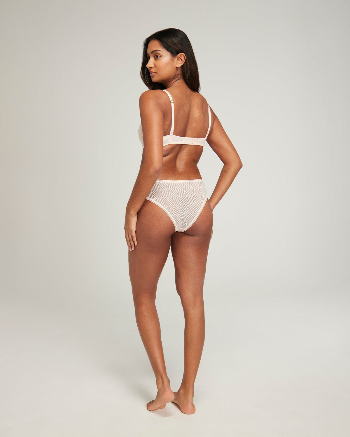 High Leg Brief 3 Pack / Pink