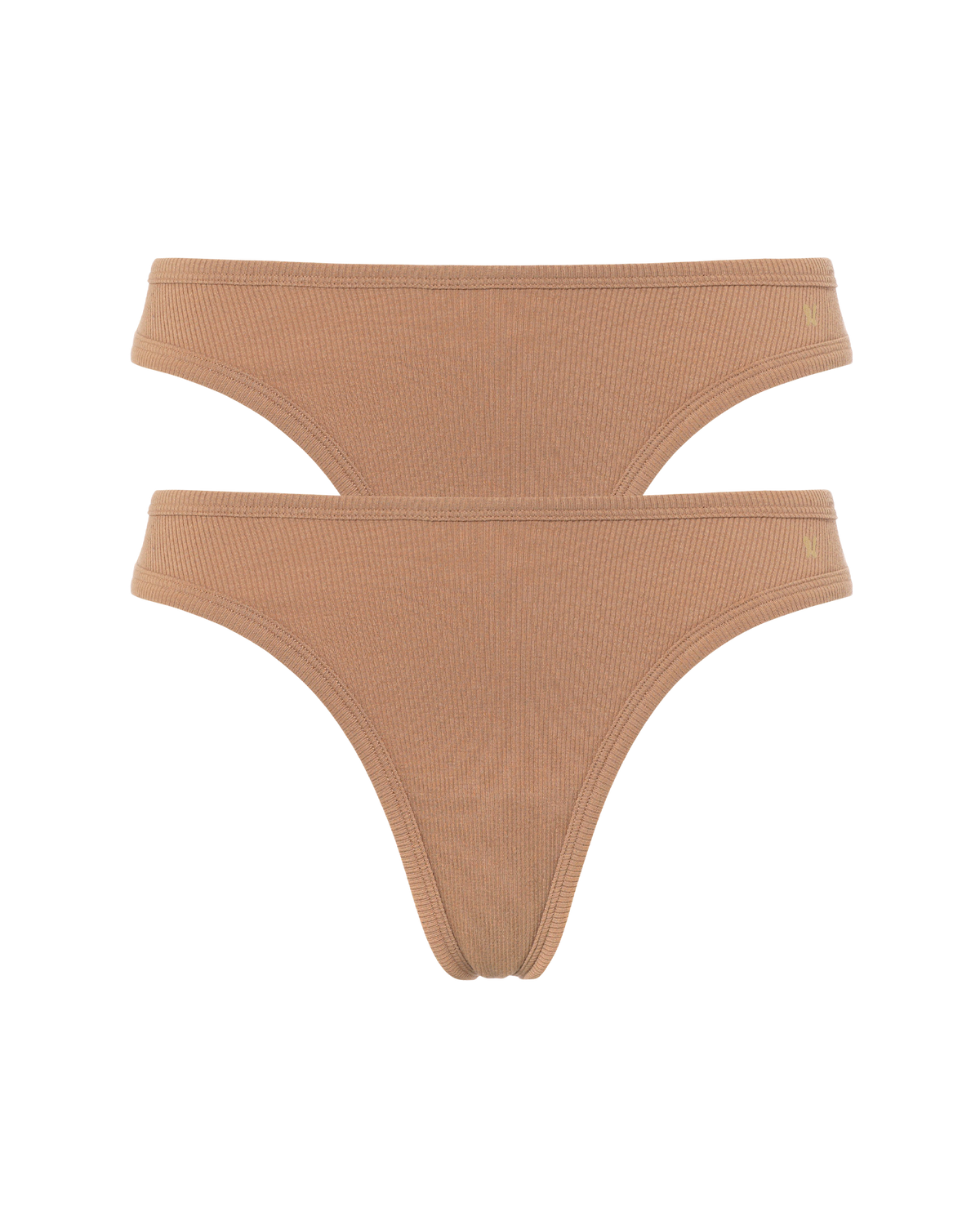 Dipped Thong 2 Pack / Bare 03
