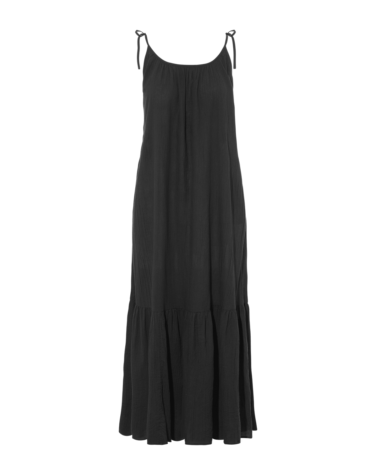 Abito a trapezio / Nero