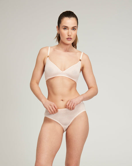Easy Does It Bralette / Pink