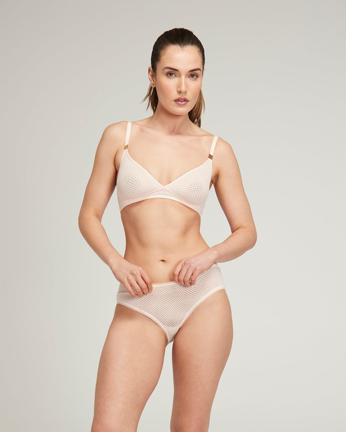 Easy Does It Bralette / Pink