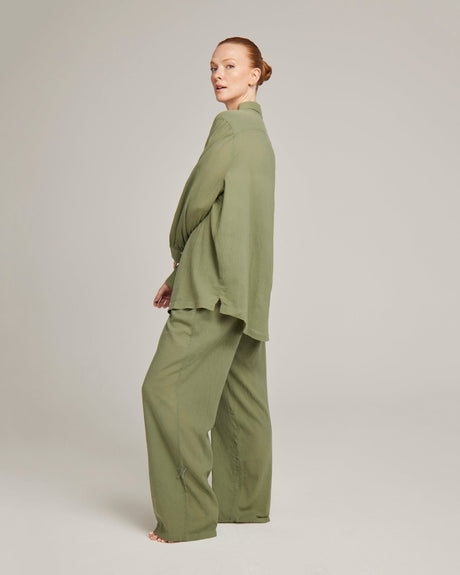 Midi Shirt / Sage