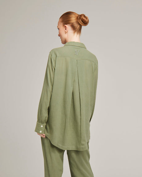 Midi Shirt / Sage