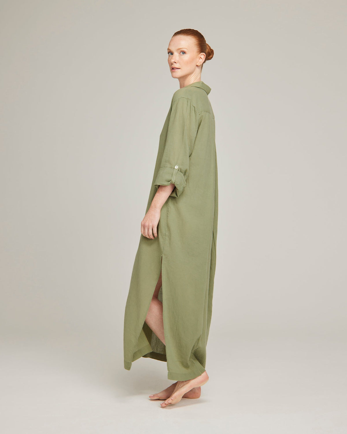 Maxi Shirt / Salvia