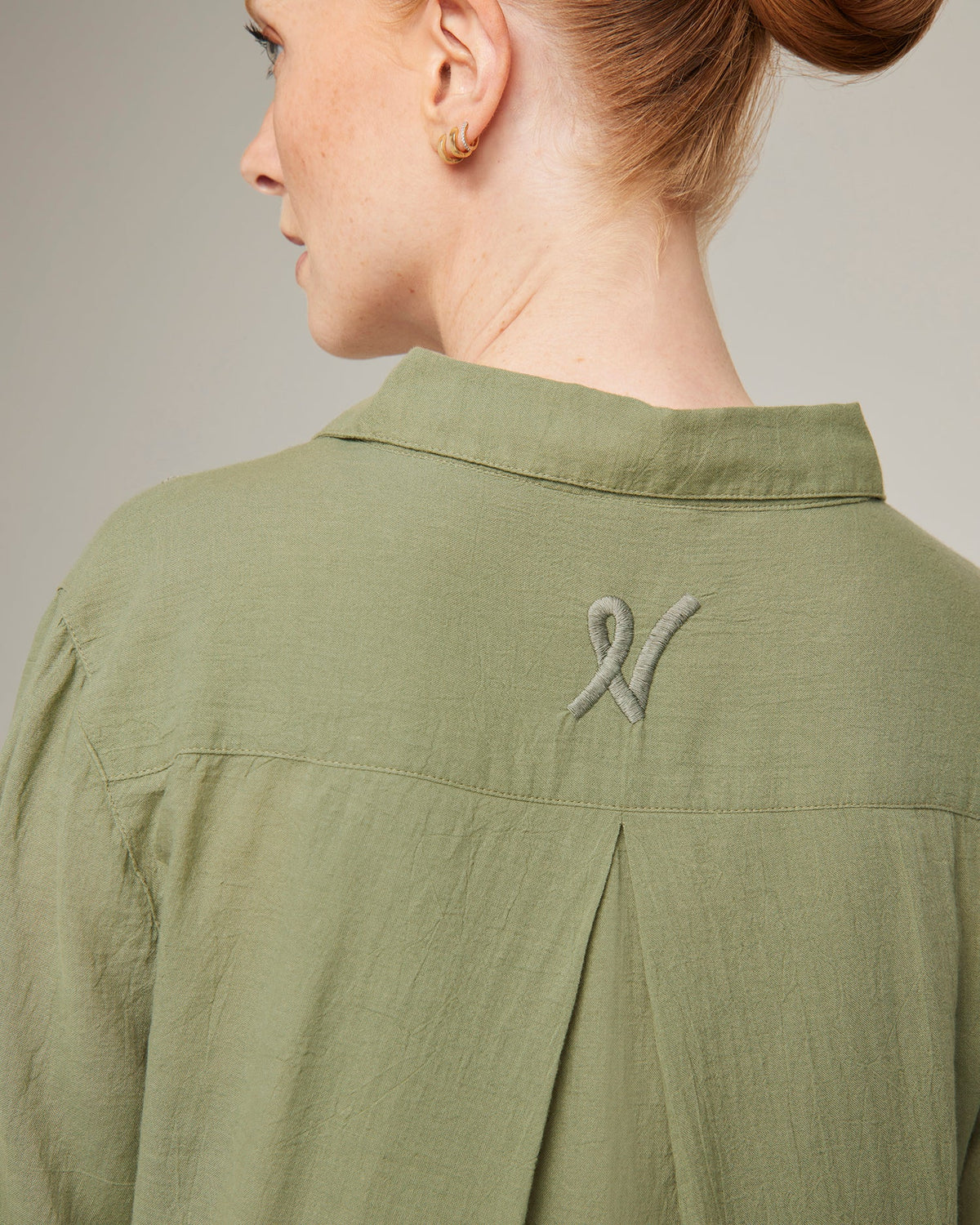Maxi Shirt / Salvia