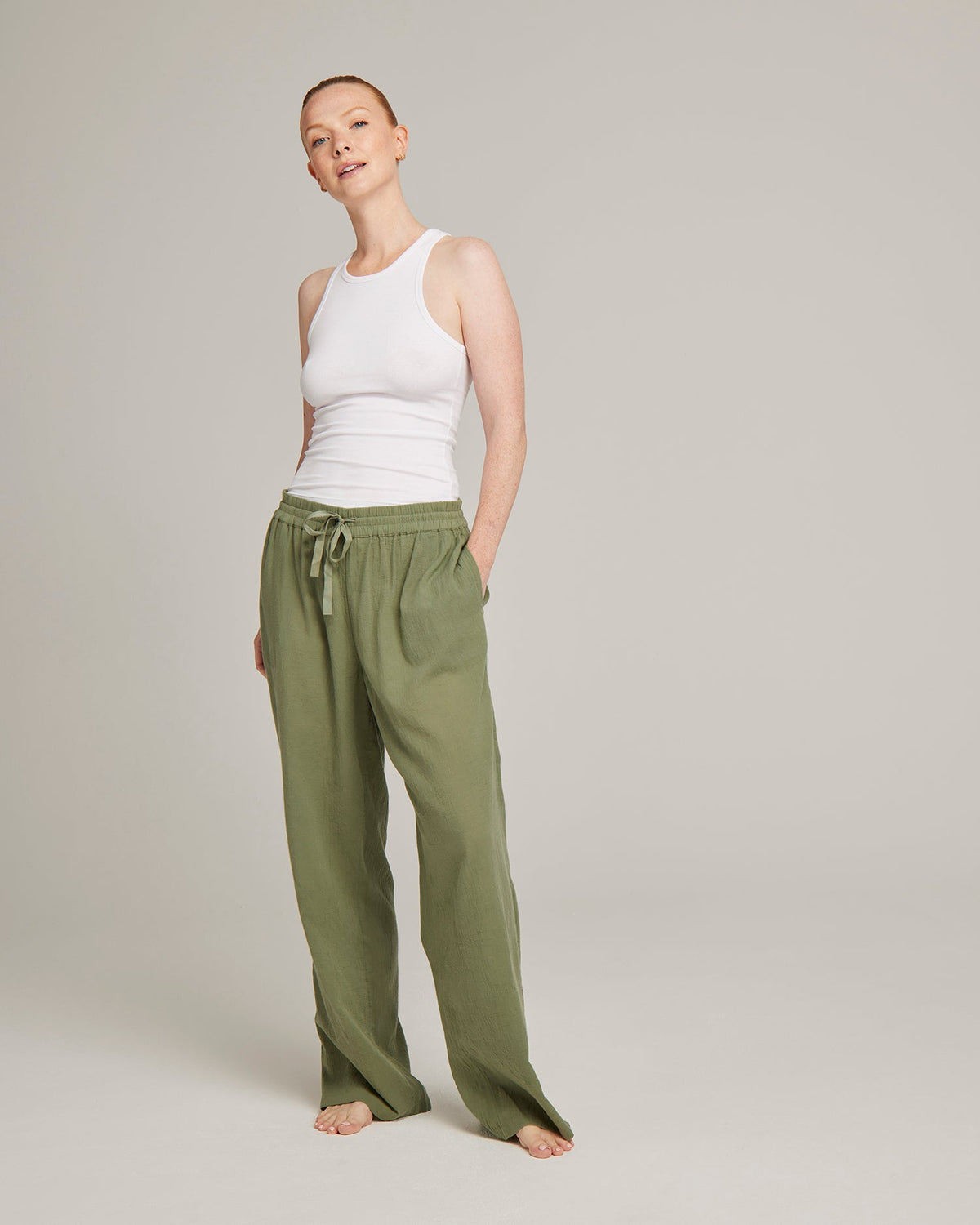 Classic Trouser / Sage