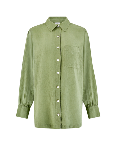 Midi Shirt / Sage