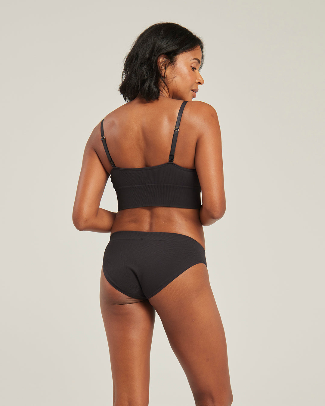 Confezione da 3 slip / Nero e Beige