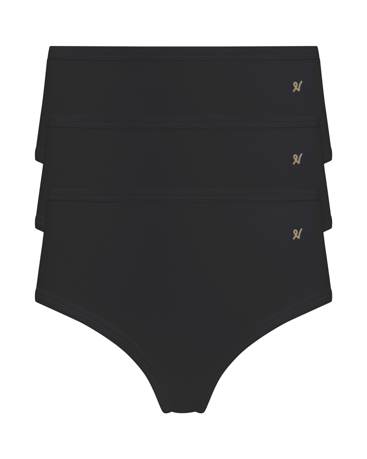 Brief 3 Pack / Black