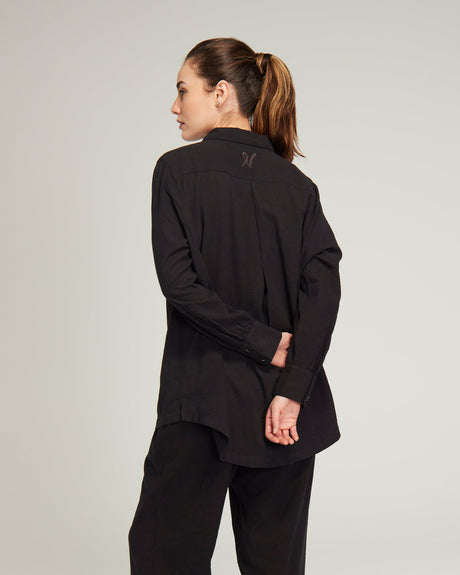 Midi Shirt / Black