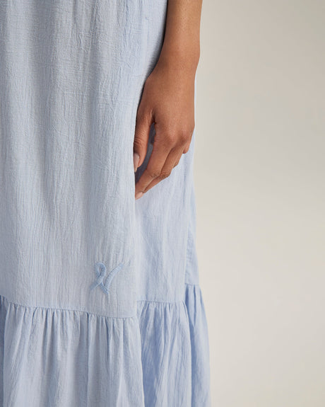 Abito a trapezio / Blu