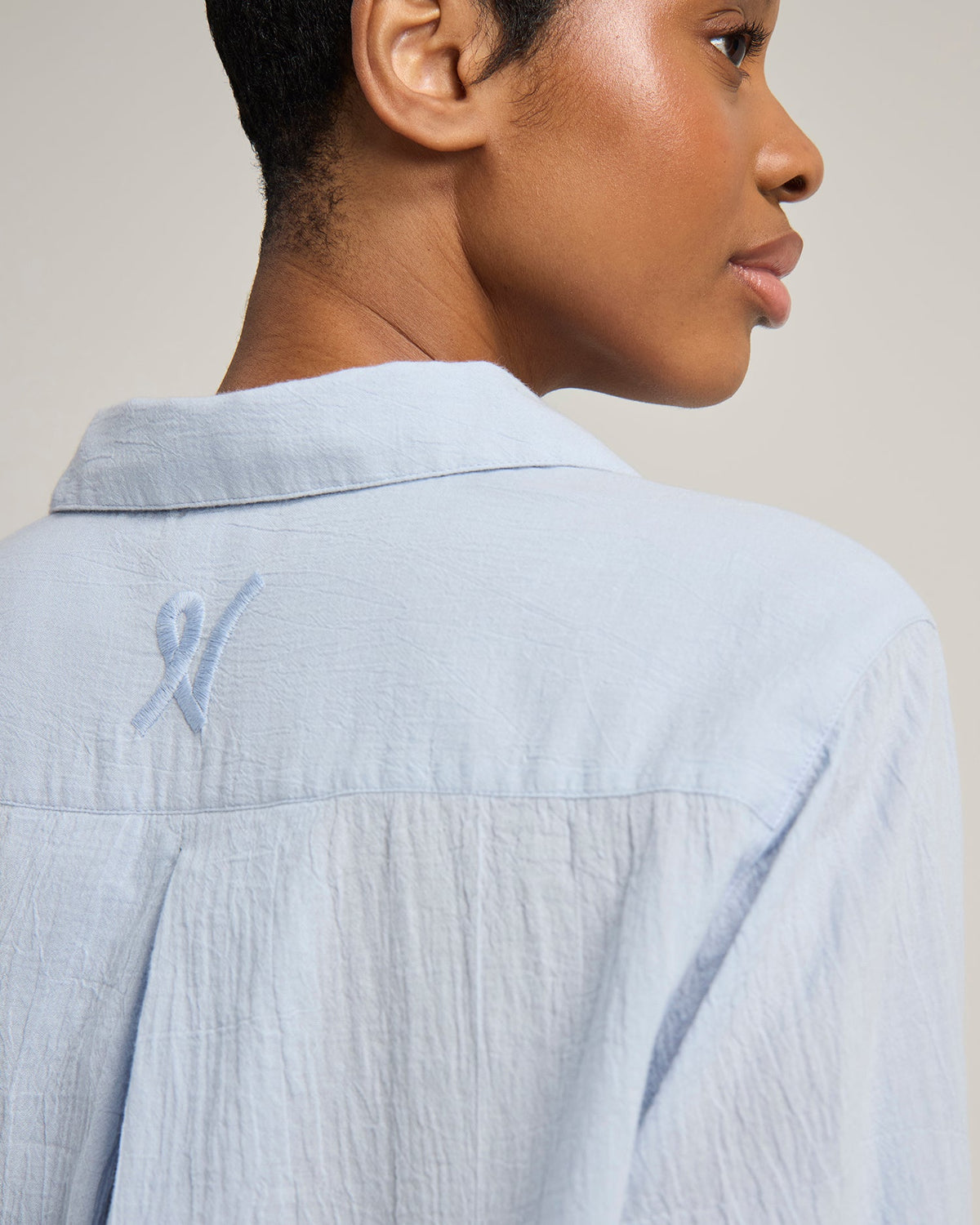 Midi Shirt / Blue