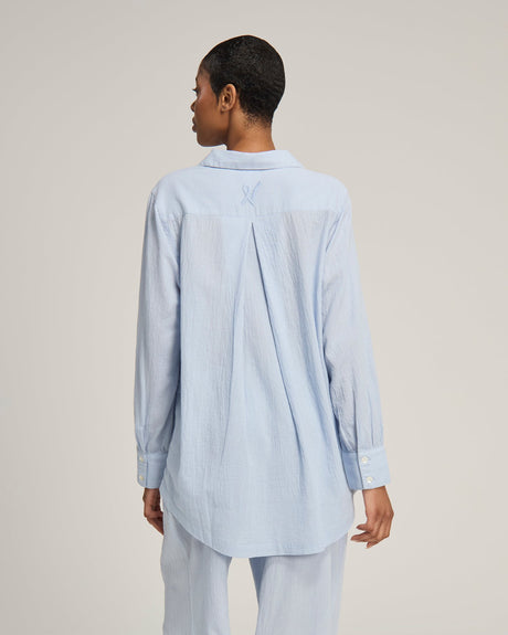 Midi Shirt / Blue