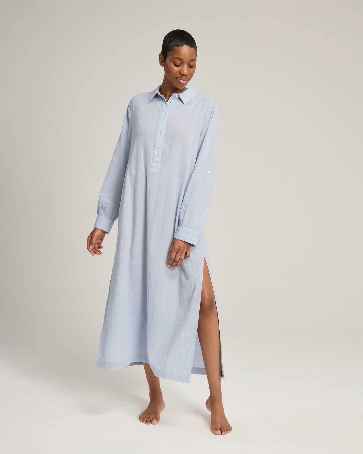 Maxi Shirt / Blue
