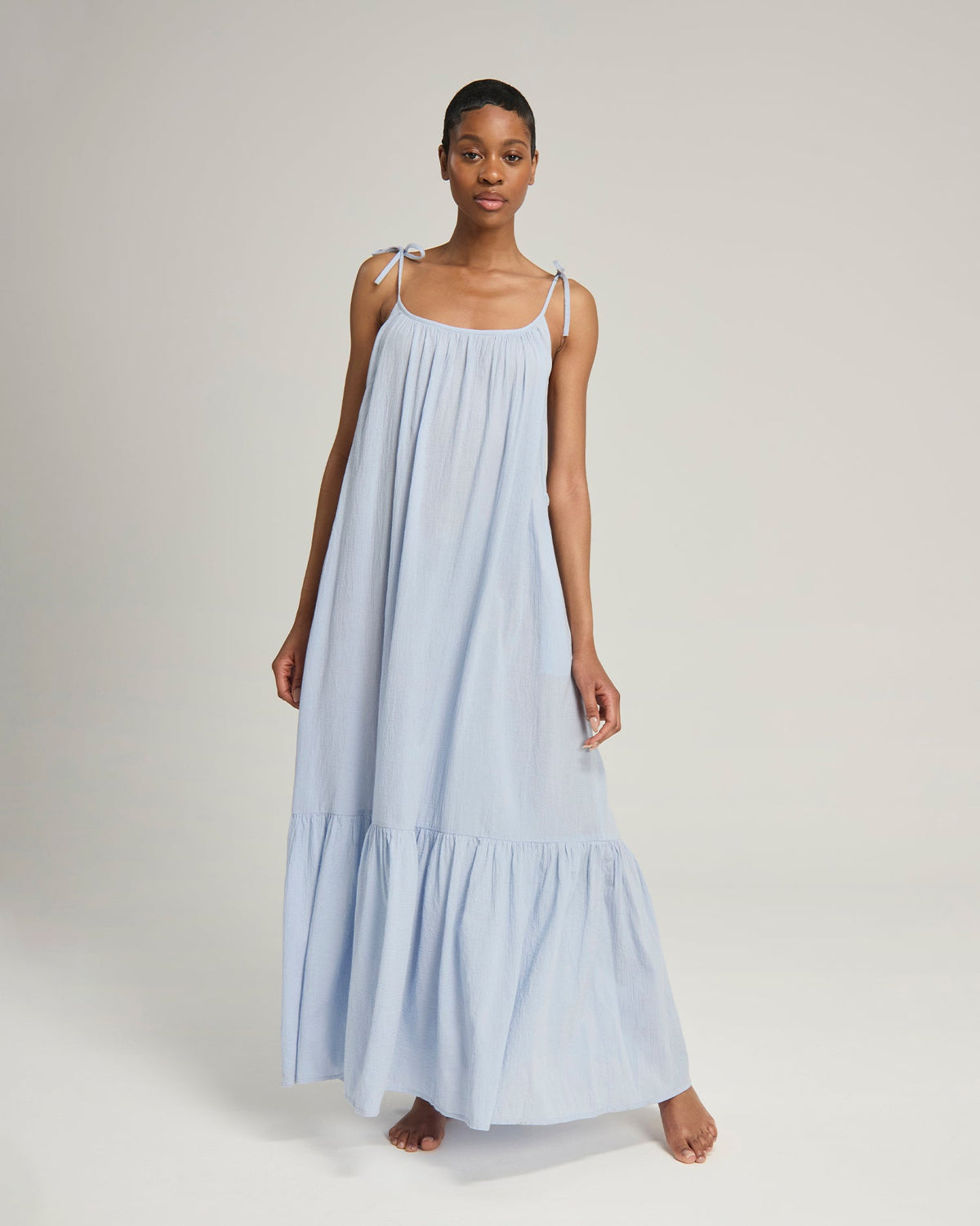 Trapeze Dress / Blue