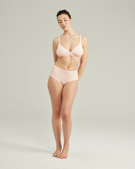 Soutien-gorge extensible et facile à porter / Rose
