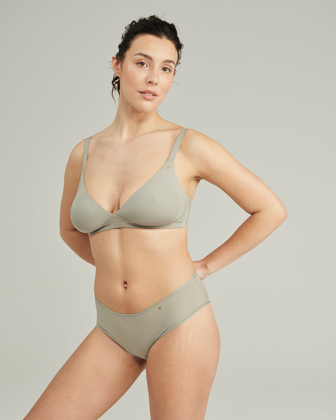 Reggiseno Stretch Easy Bralette / Salvia
