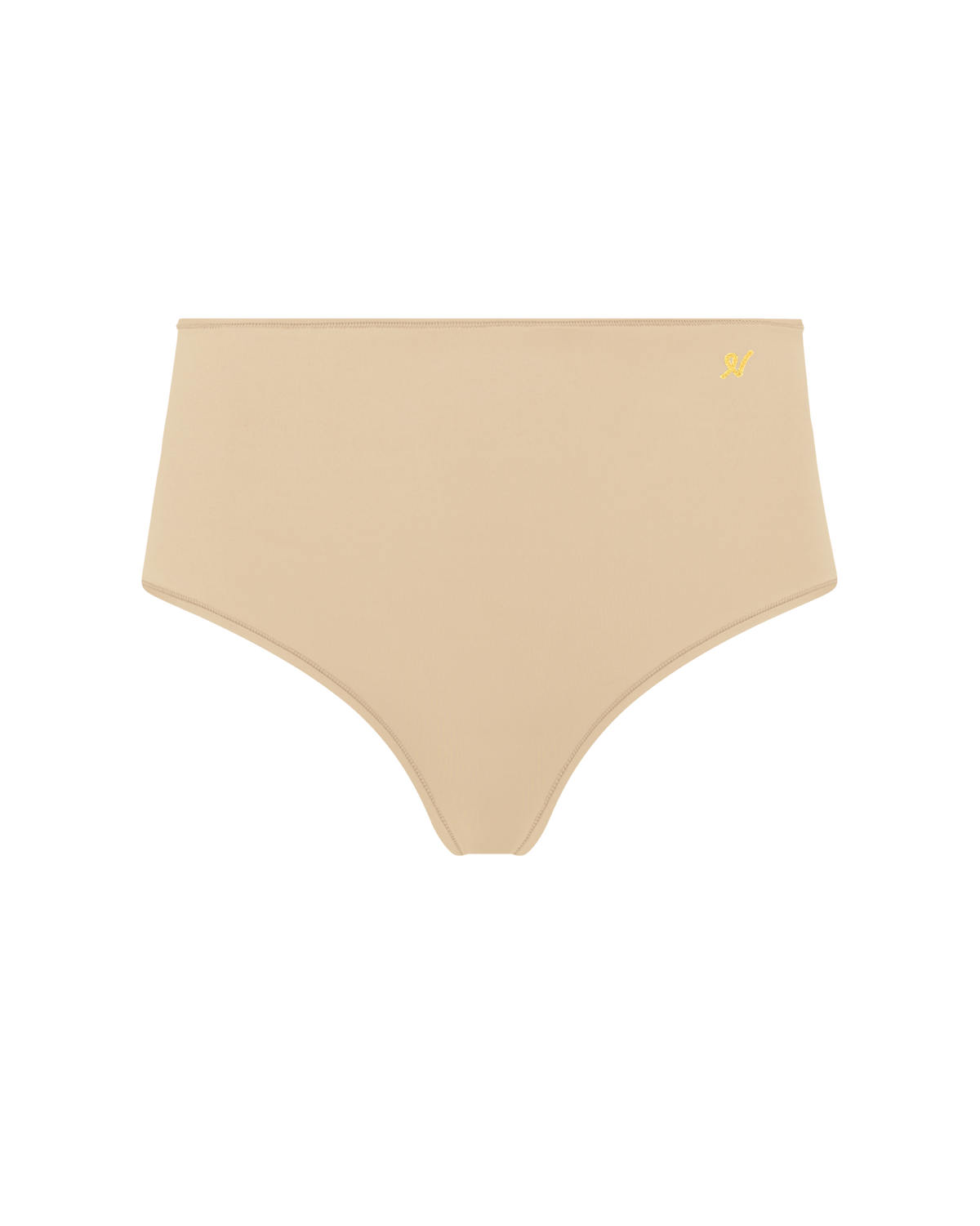 Slip elasticizzato a vita alta / Bare 01