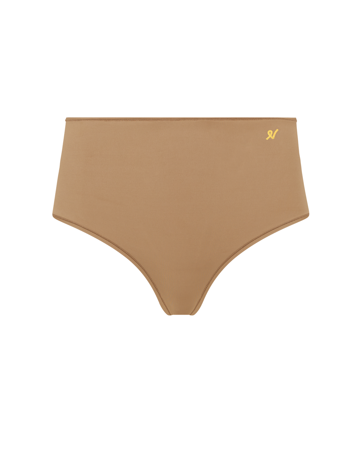 Stretch High Waisted Brief / Bare 03