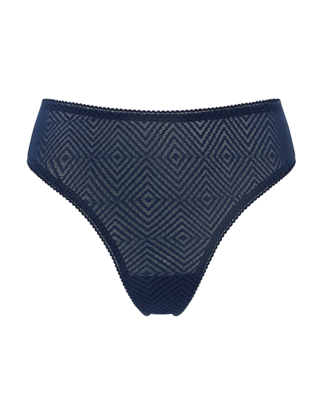 Lot de 3 culottes taille haute / Bleu marine