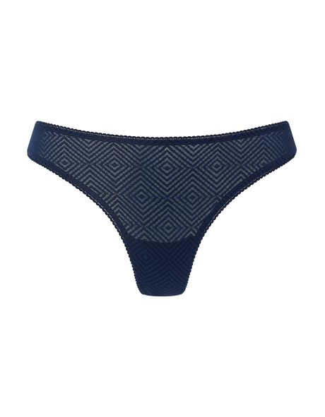 Barely There Thong 3 Pack / Navy