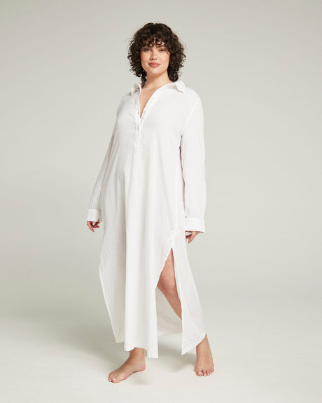 Maxi Shirt / White