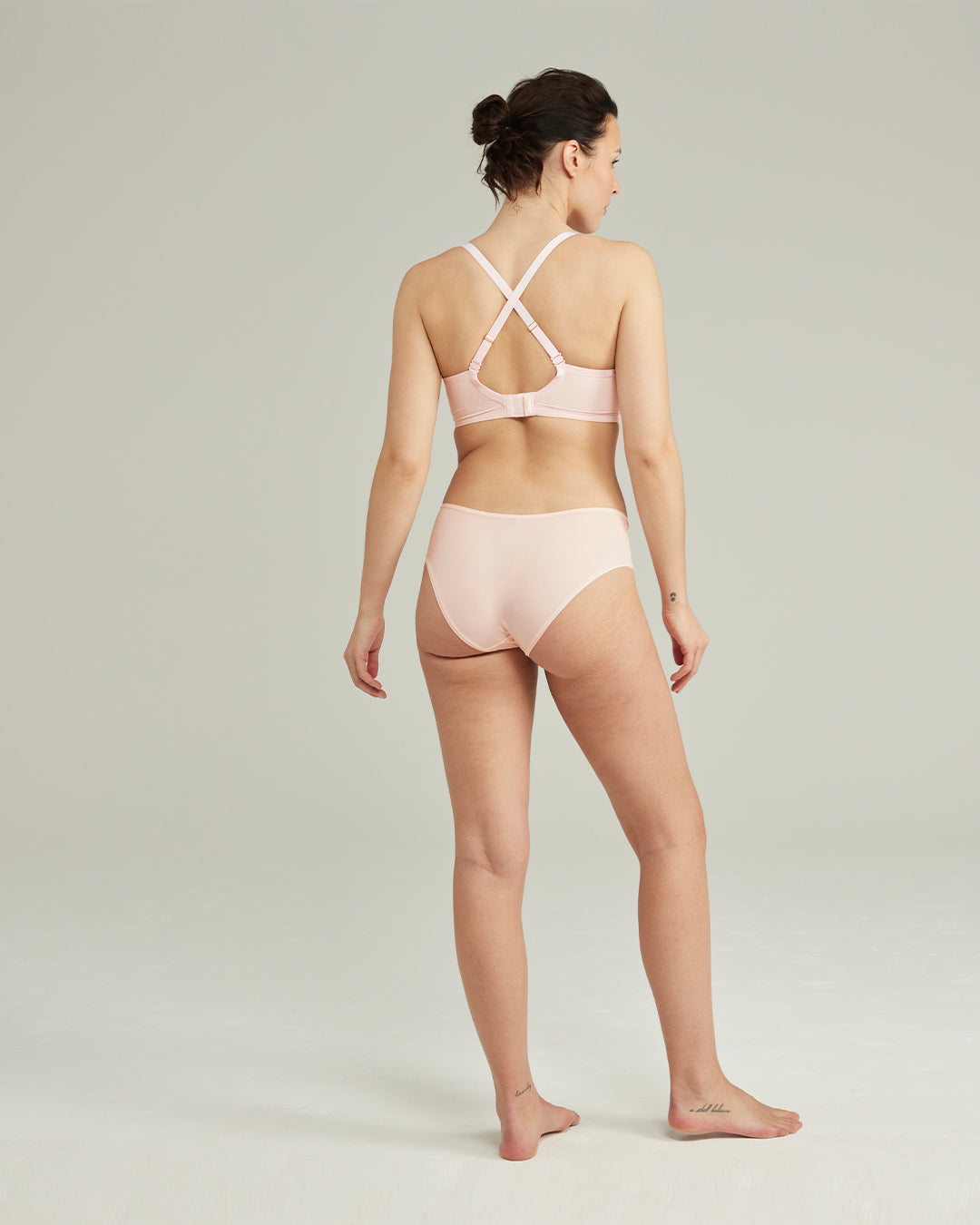 Slip bikini elasticizzato / Rosa