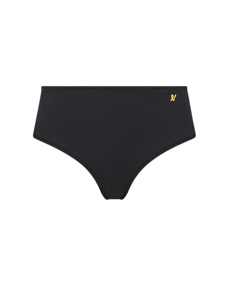 Mid Rise Bikini Brief / Black
