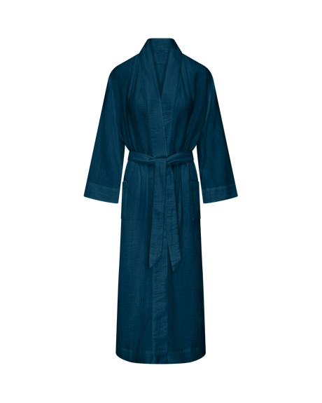 Belted Robe / Navy
