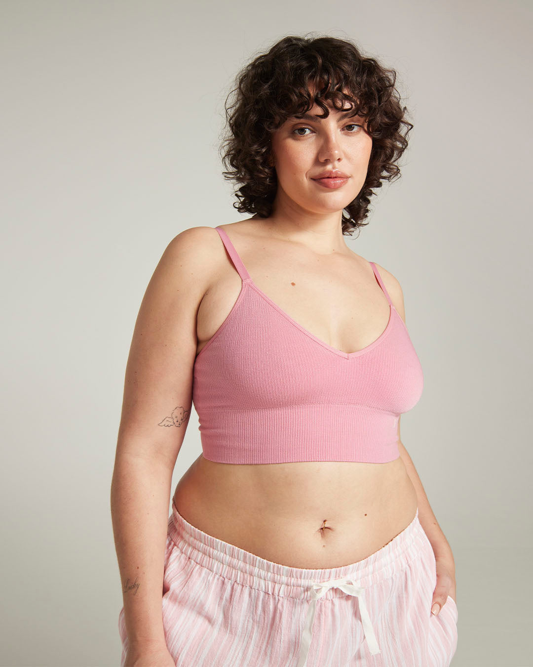 Seamless Bralette / Pink