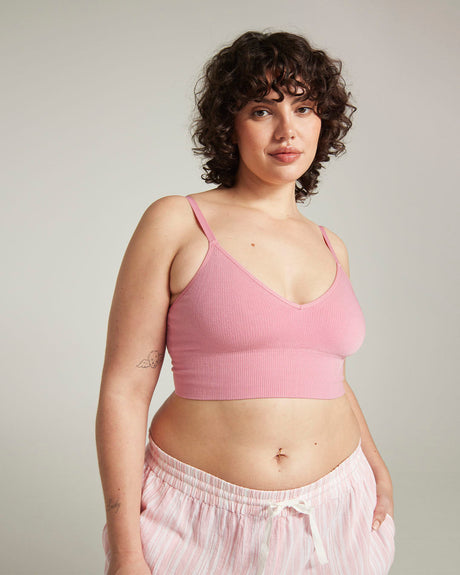 Seamless Bralette / Pink