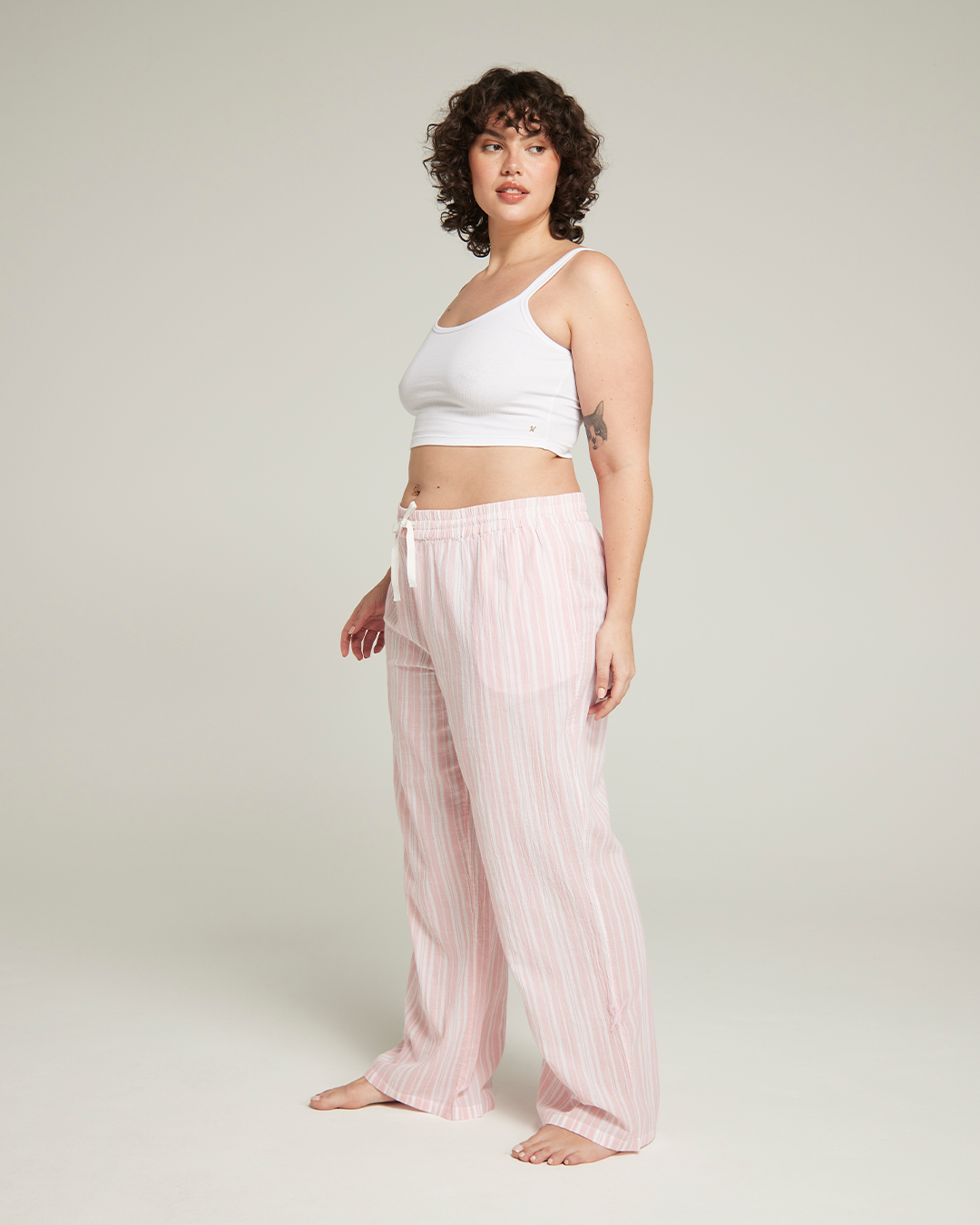 Classic Trouser / Pink Stripe
