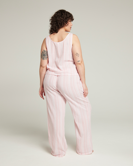 Tank / Pink Stripe