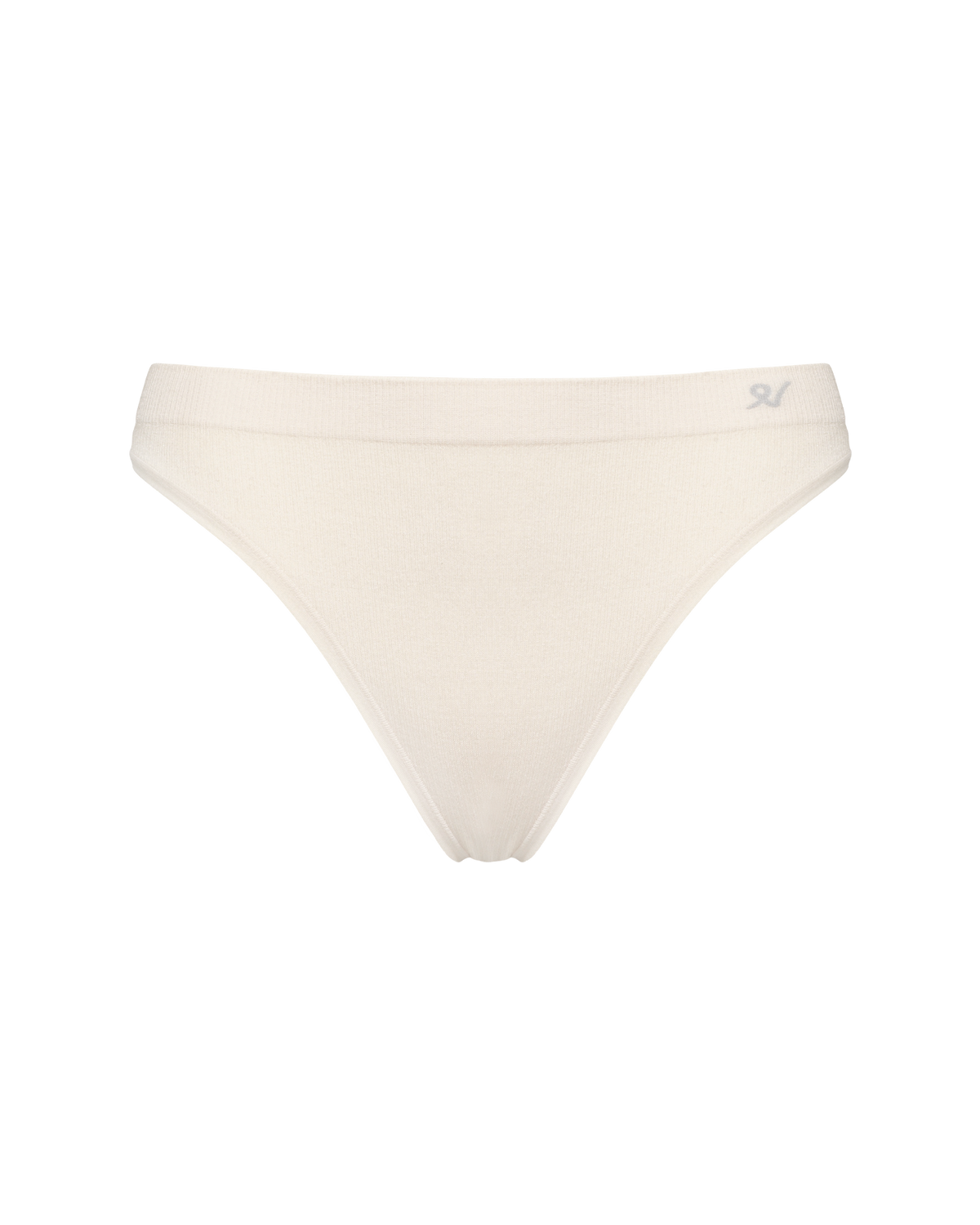 Seamless Thong / White