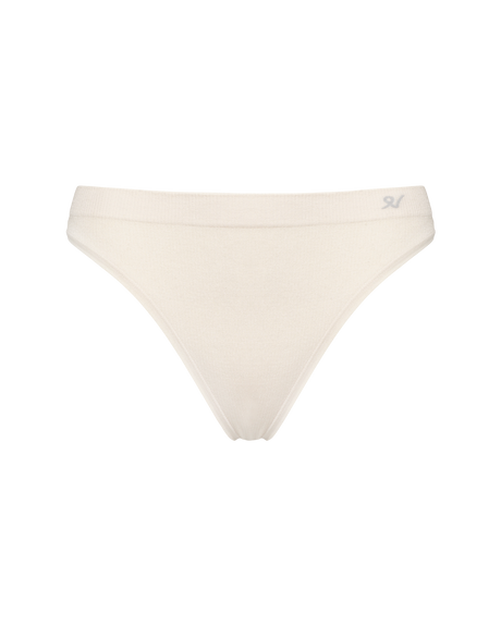 Seamless Thong / White