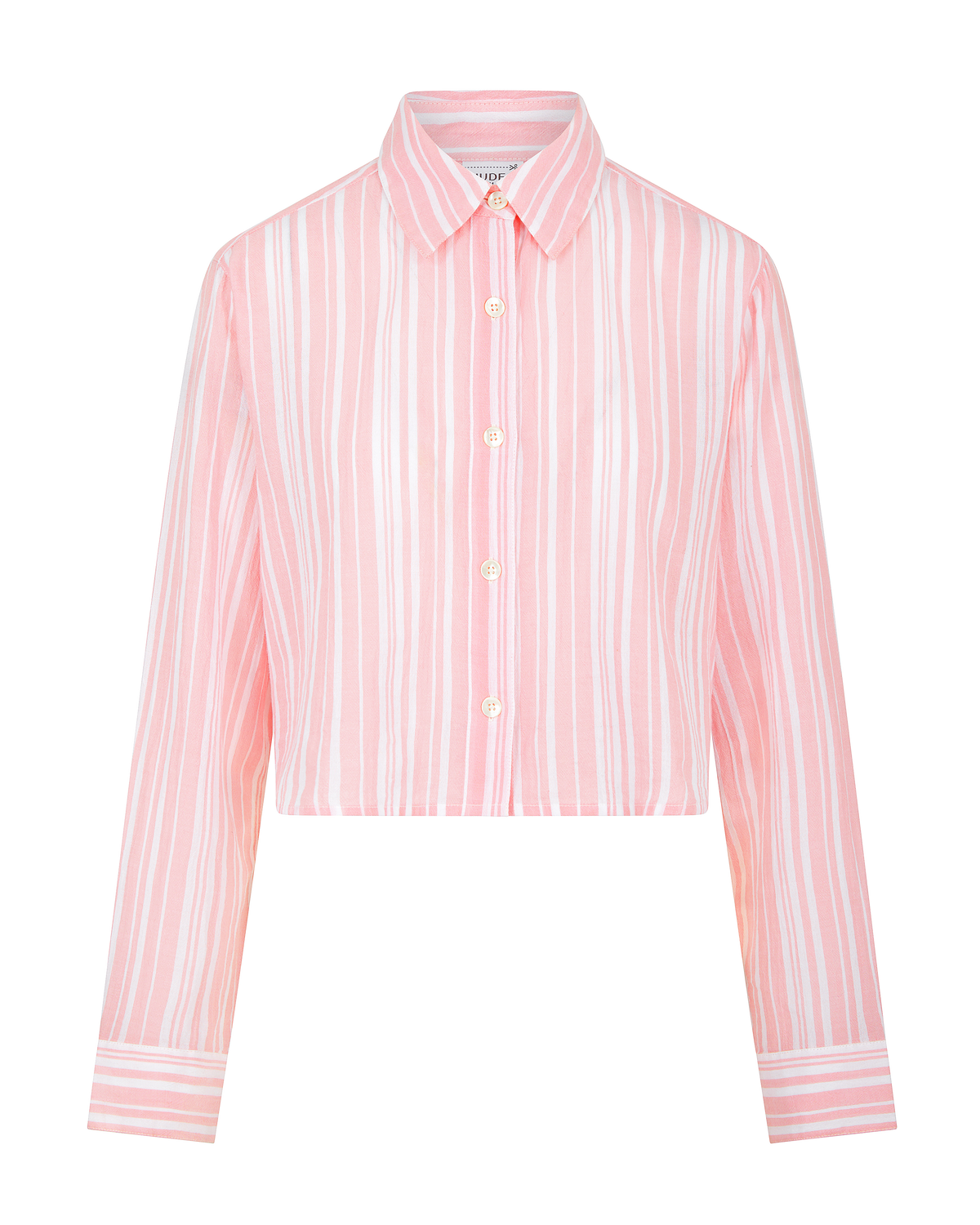 Camicia corta / Righe rosa