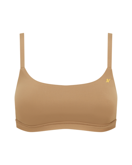 Scoop Neck Bralette / Bare 03