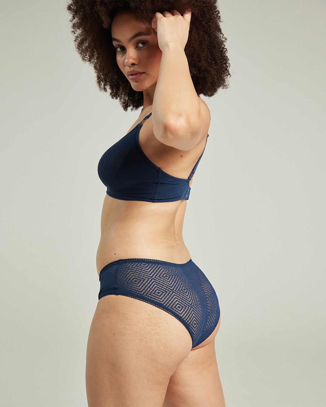 Slip Hipster confezione da 3 / Blu navy