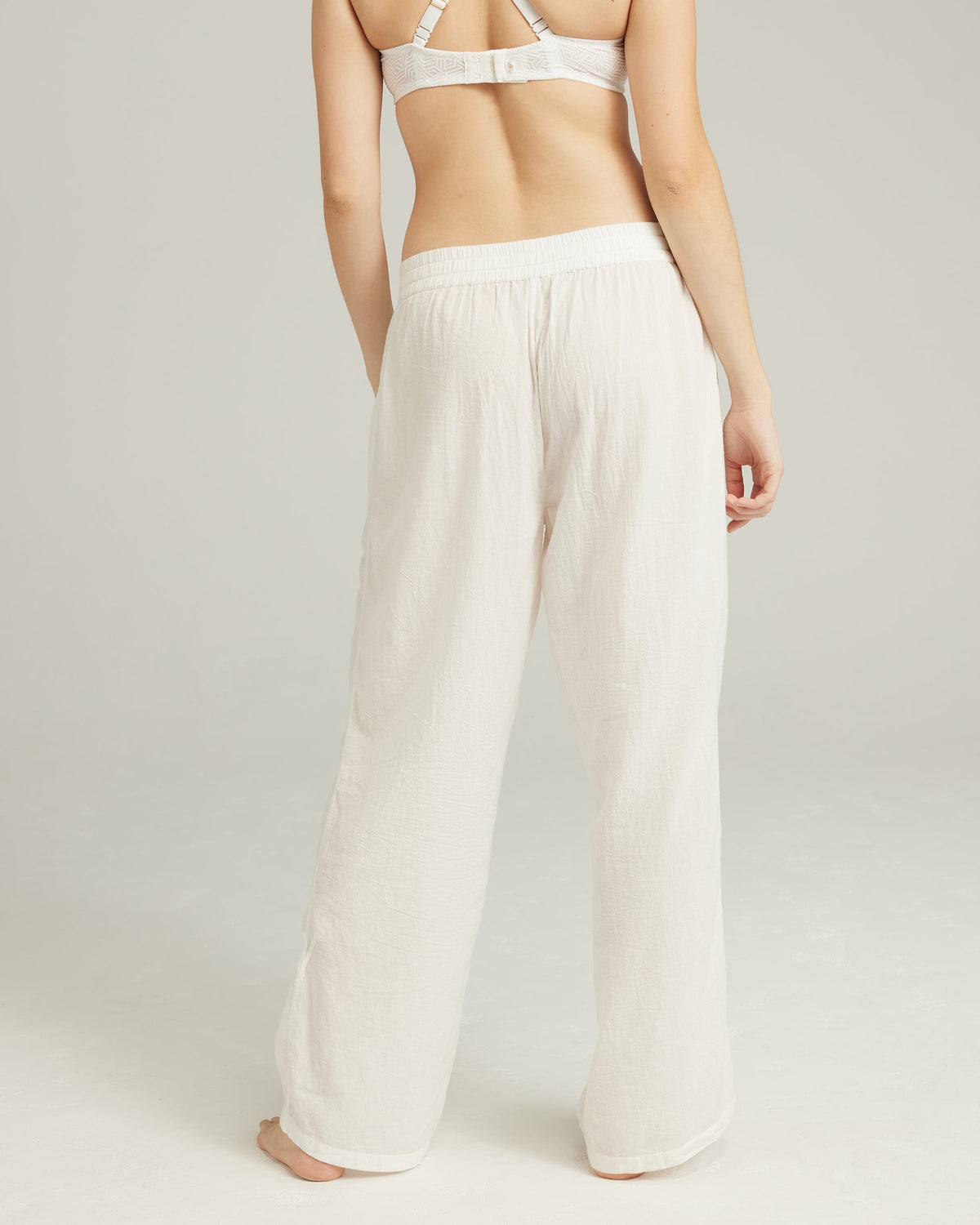 Pantalone classico / Bianco