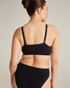 Confezione da 2 bralette / Nero e beige