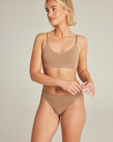 Confezione da 2 bralette / Nero e beige