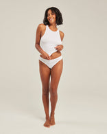 Dipped Thong 2 Pack / White