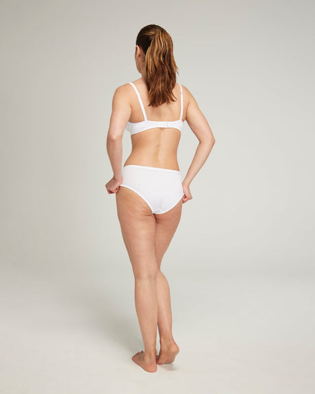Midi Brief 3 Pack / White