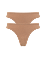 Dipped Thong 2 Pack / Bare 03